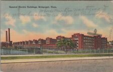 Postcard General Electric Buildings Bridgeport CT  picture