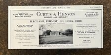 Ileclash - Fermoy - Co Cork - Ireland For Sale - 1966 Press Cutting r399 picture