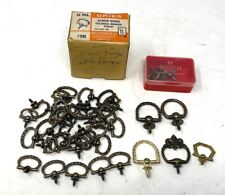 Mixed Lot Gries Reproducer Company Screw Rings No. 9B Colonial Bronze Finish picture