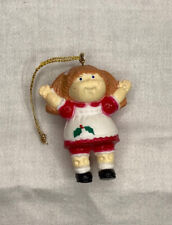 Vintage 1984 Cabbage Patch Doll Christmas Ornament Blonde Hair 2.5