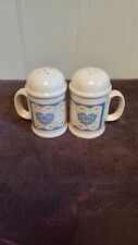 Vintage Country Kitchen Ceramic Salt & Pepper Shaker   1980s   Hearts picture