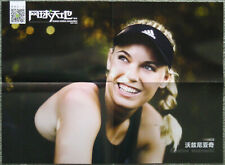CHINA Poster - CAROLINE WOZNIACKI - ROGER FEDERER - CHINESE Tennis Poster picture