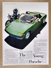 1972 Porsche 914 'The Young Porsche' color photo vintage print Ad picture