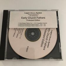 Early Church Fathers Protestant Edition on CD-Rom Logos Library System picture