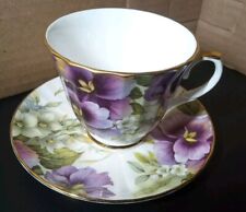 Vintage Cup (Royal Graphton) and Saucer (Duchess) Matching Pattern Set picture