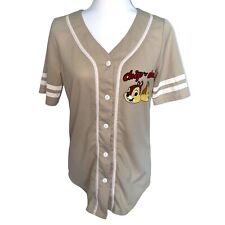 Disney Chip ‘n’ Dale Tan Short Sleeve Jersey Size L   picture