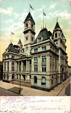 Postcard Vintage Post Office Pittsburg, Pennsylvania picture