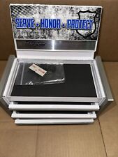 SNAP-ON MICRO 3-DRAWER TOP CHEST ( SERVE, HONOR, PROTECT ) POLICE VERSION NEW picture