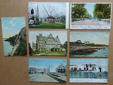 Narragansett Pier / Newport 7 old Rhode Island Postcards  picture