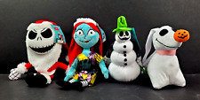 The Nightmare Before Christmas Santa Jack Sally Snowman Jack Zero Plush Set picture