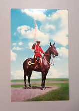 Vintage Postcard Canada - R.C.M.P. IN FULL DRESS UNIFORM Royal Mounted Police picture