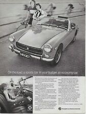 1973 MG Midget  1275 cc  Sports Car Original Vintage Print Ad picture