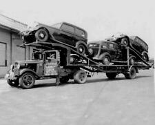 1934 CAR CARRIER Plymouth & Dodge TRANSPORTER PHOTO (223-Z ) picture