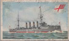 Postcard Ship English Cruiser Hampshire 1907 picture