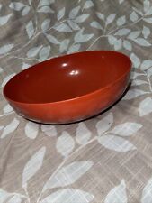 MCM Orange Prolon Salad Mixing Plastic Footed Bowl  Modern No (HOME42) picture