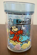 Vintage Euro Disney Cup Tumbler Magic Kingdom Mickey 1990s - RARE picture