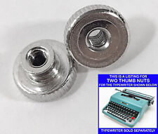 Two Thumb Nuts For An Olivetti Lettera 32 Typewriter. 1 Set of 2 Spool Nuts. picture