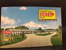 Fultonville, NY, Clover Leaf Motel c1950's PC #408 picture