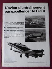 9/1978 PUB PLANE HOUSE C-101 MILITARY TRAINER AIRCRAFT ORIGINAL FRENCH AD picture