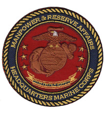 Officially Licensed USMC Headquarters Manpower & Reserve Affairs Patch picture