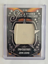 2023 Leaf Pop Century Star Studded Swatches John Legend Swatch Card picture