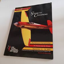 RENO NATIONAL CHAMPIONSHIP AIR RACES Airshow Official Program 2007 44th Annual picture