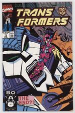 Transformers 75 Marvel 1991 NM- 9.2 Optimus Prime Unicron picture
