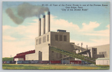 Postcard Oak Ridge TN Power House process area 