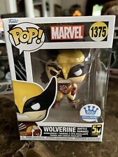 Funko Pop Wolverine Battle Damage Marvel 50yr Exclusive With Protector 🔥 picture