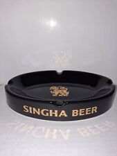 Vintage Singha Beer Ceramic Ashtray picture