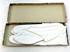 Vintage 1960s Japanese Tabi Split Toe Cotton Socks picture