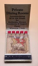 Vintage Matchbook Full Feature New York Keen’s English Chop House picture