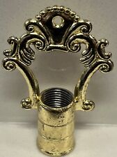 Vintage Touch Lamp Brass Finish Finial Screw On 2