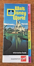 1972 Walt Disney World Information Guide Original Theme Park Booklet picture