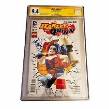 HARLEY QUINN #12 LEGO Variant (DC 2015) Signed TARA STRONG (CGC SS 9.4) picture
