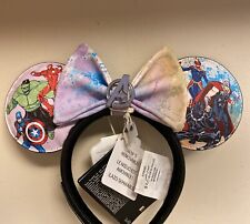 Disney Marvel Avengers 2024 Loungefly Artist Series Ears Headband NEW picture
