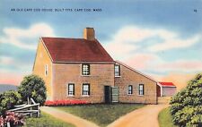 Dennis Cape Cod MA Massachusetts Howes House Steve Hall Vtg Postcard C51 picture