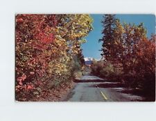 Postcard Autumn Colors in Oregon Three Sisters Mountains in Background USA picture