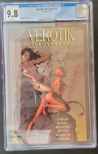 VEROTIK ILLUSTRATED #2 CGC 9.8 GRADED 1997 VEROTIK AMAZING DAVE STEVENS COVER picture