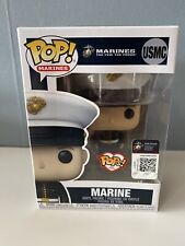 United States Marine Corps Funko Pop Dress Blues USMC Military w/Protector picture