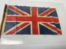 VINTAGE FLAG UNION JACK WW1 STREET PARADE HAND HELD ANZAC MELBOURNE  picture