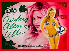2024 Bench Warmer Emerald Archive Audrey Allen Auto 3/3 Green #14 '14 National picture