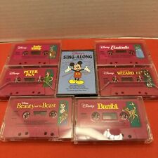 Vintage Disney Cassette Tapes. 7 Popular Titles 1970’s-1990’s picture