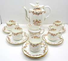 Vintage Royal Crown Derby Partial Tea Set 13 Pieces picture