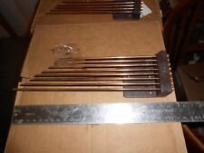 howard miller set of 8 triple chime mantel clock chime rods block #3 picture
