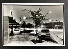 1986 Miracle Mile At Night Coral Gables Florida Shops Vintage Press Photo picture