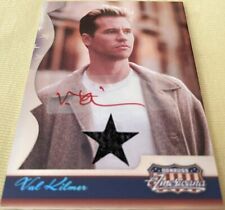 Val Kilmer certified signed 2007 Donruss Americana worn shirt swatch card 68/100 picture