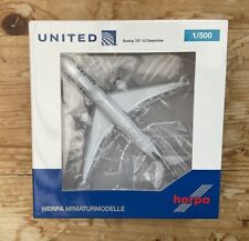 1:500 Herpa Wings United Airlines Boeing 787-10 N14001 533041 Old Livery picture