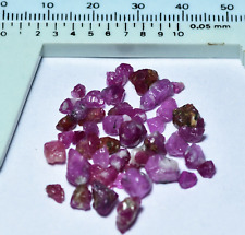 36 CT Natural Ruby Crystals Lot 30+ pieces,  from  Jegdalek Afghanistan picture