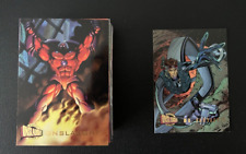 1996 Marvel Ultra Onslaught 90 Base Card Lot & Mr. Fantastic Jim Lee Promo picture